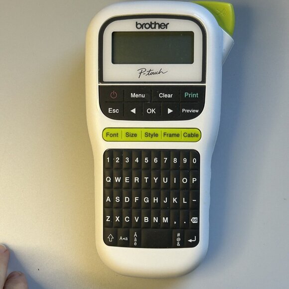 Brother PT-H110 Easy Portable Label Maker PTH110 - Tested & Works Great - Picture 3 of 4